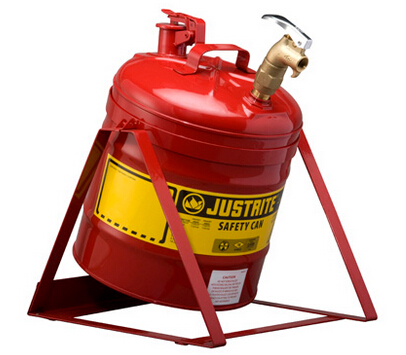 美國(guó)Justrite帶龍頭安全罐